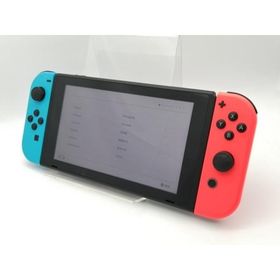 【中古】Nintendo Switch 本体 Joy-Con(L) ネオンブルー/(R) ネオンレッド HAD-S-KABAA 【2019年8月】【大須2】保証期間１ヶ月【ランクB】
