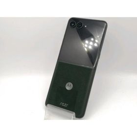 【中古】MOTOROLA 国内版 【SIMフリー】 motorola razr 60 ultra 16GB 512GB スカラベグリーン PB8U0001JP【秋葉本店】保証期間１ヶ月【ランクB】