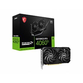 〔中古〕MSI(エムエスアイ) MSI GeForce RTX 4060 Ti VENTUS 2X BLACK 8G OC〔305-ud〕