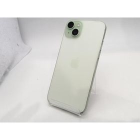 【中古】Apple 国内版 【SIMフリー】 iPhone 15 Plus 512GB グリーン MU0X3J/A【浜松駅前】保証期間１ヶ月【ランクB】