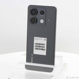 〔中古〕Xiaomi(シャオミ) Redmi Note 13 Pro 5G 256GB ミッドナイトブラック AUREDMIN13P5G au SIMフリー〔305-ud〕
