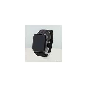 〔中古〕Apple(アップル) Apple Watch Series 4 GPS 44mm スペースグレイアルミニウムケース ブラックスポーツループ