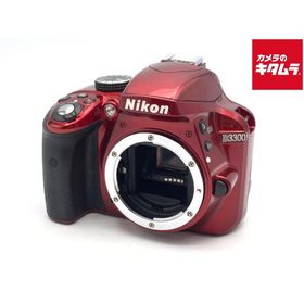 【中古】 【良品】 ニコン D3300 ボディ レッド