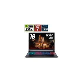 ANV16S-41-A76Y55/E ゲーミングノートパソコン Nitro(RTX 5050) オブシディアンブラック ［16.0型 /Windows11 Home /AMD Ryzen 7 /メモリ：16GB /SSD：512GB …