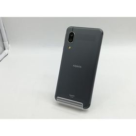 【中古】SHARP au 【SIMロック解除済み】 AQUOS sense3 ブラック 4GB 64GB SHV45【なんば】保証期間１ヶ月【ランクB】