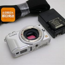 超美品 DMC-GF3 シェルホワイト ボディ 即日発送 Panasonic LUMIX デジタル一眼 本体 あすつく 土日祝発送OK