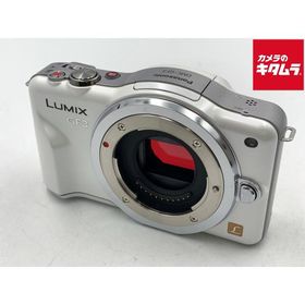 【中古】 【良品】 パナソニック LUMIX DMC-GF3-W ボディ シェルホワイト