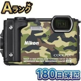 【整備済み品】 Nikon ニコン デジタルカメラ COOLPIX W300 GR カムフラージュ クールピクス 迷彩 防水30m 耐衝撃 4K動画
