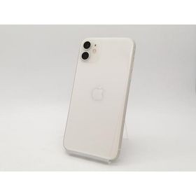 【中古】Apple SoftBank 【SIMロック解除済み】 iPhone 11 64GB ホワイト MWLU2J/A【札幌南2条】保証期間１週間【ランクC】