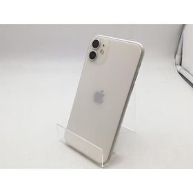 【中古】Apple au 【SIMロック解除済み】 iPhone 11 64GB ホワイト MWLU2J/A【柏】保証期間１ヶ月【ランクC】