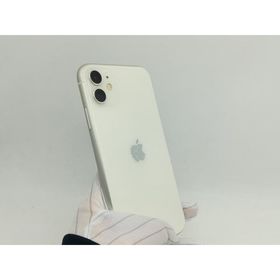 【中古】Apple SoftBank 【SIMロック解除済み】 iPhone 11 64GB ホワイト MWLU2J/A【町田】保証期間１ヶ月【ランクC】