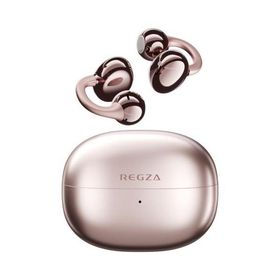 REGZA(レグザ) RB-A1S‐RG ローズゴールド オープンイヤーカフ型完全ワイヤレスイヤホン 11mm振動板 3つのリスニングモード搭載 IP54防水防塵