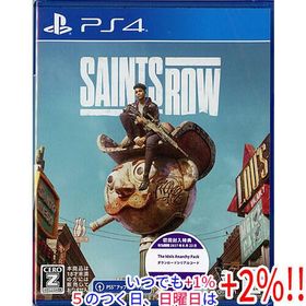 Saints Row (セインツロウ) 初回封入特典付き PS4【いつでも+1％！5のつく日と日曜日は+2%！】 爆買