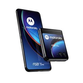モトローラ(MOTOROLA) motorola razr 40 ultra 6.9+3.6型 8GB/256GB インフィニットブラック SIMフリースマートフォン PAX40020JP フリップ 折りたたみ