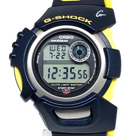 G-SHOCK ジーショック DWX-101-9T X-treme G-LIDE 耐低温仕様 アシンメトリーデザイン ネイビー イエロー 1998年10月発売