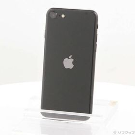 〔中古〕Apple(アップル) iPhone SE 第2世代 64GB ブラック MX9R2J／A SIMフリー〔269-ud〕