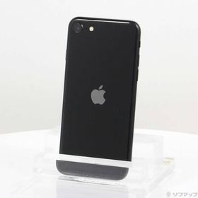 〔中古〕Apple(アップル) iPhone SE 第2世代 64GB ブラック MX9R2J／A SIMフリー〔269-ud〕