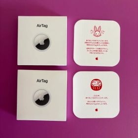 【未開封品】 Apple AirTag＊2023年うさぎ＆2026年達磨