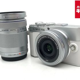 【中古】 【並品】 オリンパス PEN E-P7 EZ ダブルズームキット ホワイト