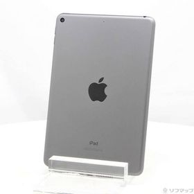 〔中古〕Apple(アップル) iPad mini 第5世代 64GB スペースグレイ FUQW2J／A Wi-Fi〔349-ud〕