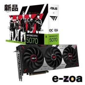 ASUS エイスース T1 GeForce RTX 5070 12GB GDDR7 OC Edition グラフィックボード 転送不可 T1-RTX5070-O12G-GAMING (2685205)