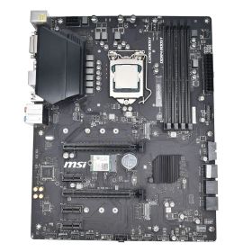 MSI Z390-S01 マザーボード Intel core i5-9500 純正 中古 交換用 中古パーツ I/Oパネル付き