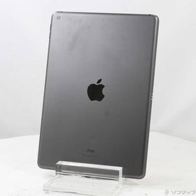 〔中古〕Apple(アップル) iPad 第9世代 256GB スペースグレイ MK2N3J／A Wi-Fi〔349-ud〕