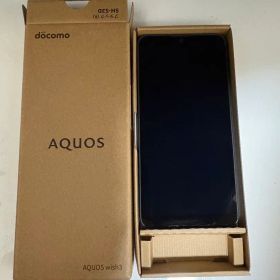 SHARP AQUOS wish3 SH-53D ブラック docomo