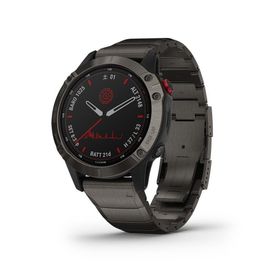 40%OFF ガーミン フェニックス fenix 6 Pro Dual Power Ti Carbon Gray 010-02410-35 国内正規品