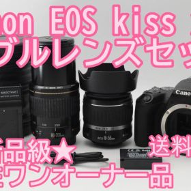 ★新品級③★過去最大級の大SALE★ Canon EOS Kiss x9 ダブル