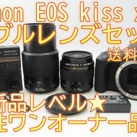 ★新品級④★決算大SALE★ Canon EOS Kiss x9 ダブル