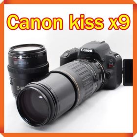 ✨ Canon EOS kiss x9 一眼レフ スマホ転送 ダブルレンズセット