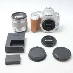 キヤノン Canon EOS Kiss X9 シルバー レンズキット EF-S18-55 F4 STM付属[美品B]
