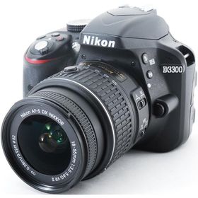ニコン デジタル一眼 Nikon D3300 レンズキット 中古 新品SDカード付き 届いてすぐに使える 動画撮影 手振れ補正 高画質 付属品充実 長期保証