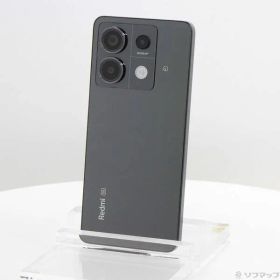 ソフマップ 〔中古品〕 Redmi Note 13 Pro 5G 256GB ミッドナイトブラック AUREDMIN13P5G au SIMフリー【276】