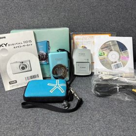 Canon IXY DIGITAL 110 IS ブルー デジカメ コンデジ