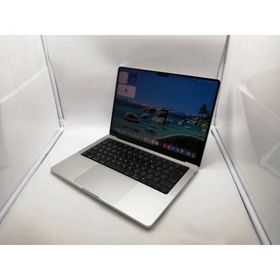 【中古】Apple MacBook Pro 14インチ M3(CPU:8C/GPU:10C) 8GB/512GB シルバー MR7J3J/A (14インチ,M3,2023)【OSU301】保証期間１ヶ月【ランクB】