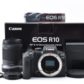 ■13000ショット以下のほぼ新品■ CANON キヤノン EOS R10 レンズキット RF-S18-150 IS #D240