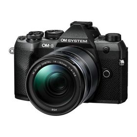 【長期保証付】OM SYSTEM OM-5 Mark II BLK ブラック 14-150mm II レンズキット ミラーレスデジタル一眼カメラ IP53防水防塵対応