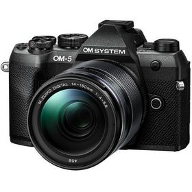 オーエムシステム カメラ ミラーレス一眼カメラ OM-5 Mark II 14-150mm II レンズキット ブラック OM SYSTEM