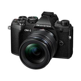 OMデジタルソリューションズ デジタル一眼カメラ OM SYSTEM OM-5 12-45mm F4.0 PRO レンズキット [ブラック]
