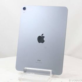 〔中古〕Apple(アップル) iPad Air 第4世代 256GB スカイブルー MYFY2J／A Wi-Fi〔377-ud〕