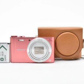 ★極上美品★ ソニー SONY Cyber-shot DSC-WX350 サイバーショット ピンク《レザーケース付き》 #4771W0441