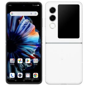 「新品・ワイモバイル版」SIMフリー ZTE nubia Flip 2 A404ZT [ホワイト] 6GB/128GB