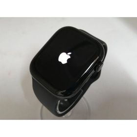 【中古】Apple Watch Series10 46mm GPS ジェットブラックアルミニウムケース/ブラックスポーツバンド (M/L) MWWQ3J/A【宇田川】保証期間１ヶ月【ランクC】