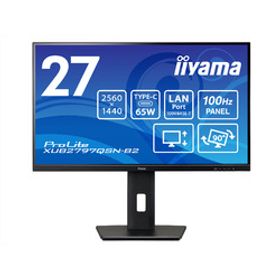 ｉｉｙａｍａ ＜ProLite＞27型 ワイド液晶ディスプレイ ProLite XUB2797QSN-B2(2560x1440/W 取り寄せ商品