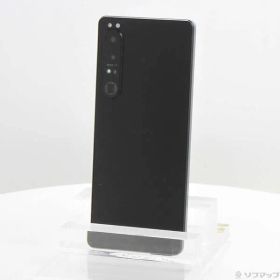 ソフマップ 〔中古品〕 Xperia 1 IV 256GB ブラック SOG06 au SIMフリー【368】