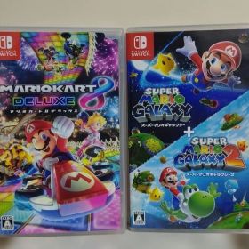 マリオカート8デラックス&スーパーマリオギャラクシー1 2