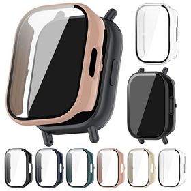Redmi Watch 5 Active ケース Redmi Watch 5 Lite カバー 液晶面強化ガラス 全面保護 液晶保護ケース 単色/クリア フィルム一体 ハードケ
