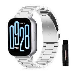 Xiaomi Redmi Watch 5 Active / 5 Lite ベルト バンド 金属ベルト サイズ調整可能 ビジネス風 ステンレス おしゃれ 調整工具付き Redmi W